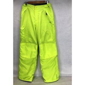 Champion Boys Insulated Snow Pants Neon Yellow Size XL 18-20